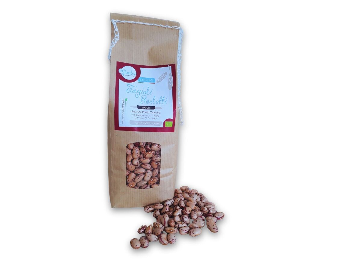 foto 1 FAGIOLI BORLOTTI SECCHI 500 GR BIO