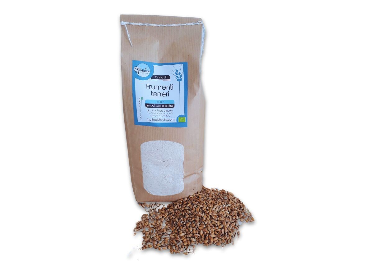 foto 1 FARINA DI FRUMENTI TENERI ANTICHI TIPO 2 1 KG BIO