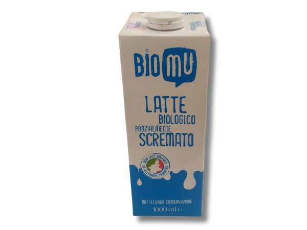 LATTE UHT PARZIALMENTE SCREMATO 1 LT BIO (foto)