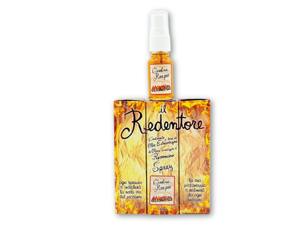 CONDIMENTO OLIO EVO AROMATIZZATO AL PEPERONCINO SPRAY  IL REDENTORE 10 ML (foto)