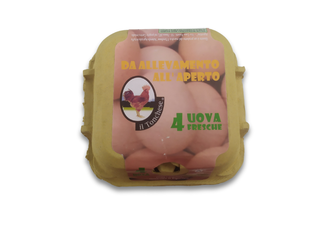 foto 1 UOVA DA ALLEVAMENTO ALL'APERTO CONFEZIONE DA 4 PZ
