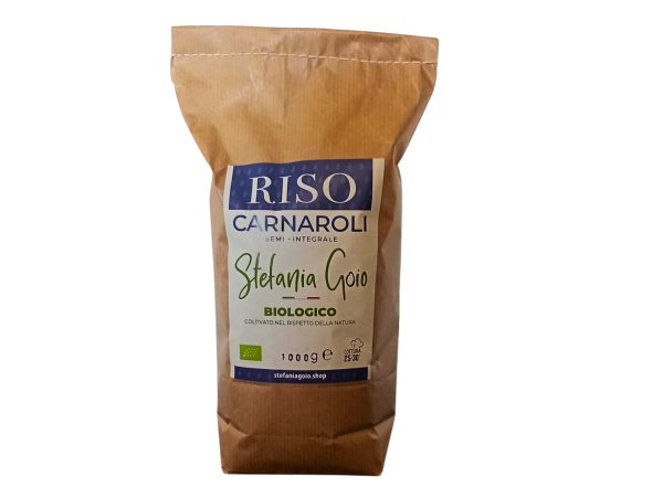 RISO CARNAROLI SEMI-INTEGRALE 1 KG BIO (foto)