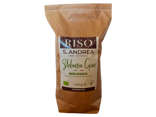 RISO SANT ANDREA SEMI-INTEGRALE 1 KG BIO (foto)