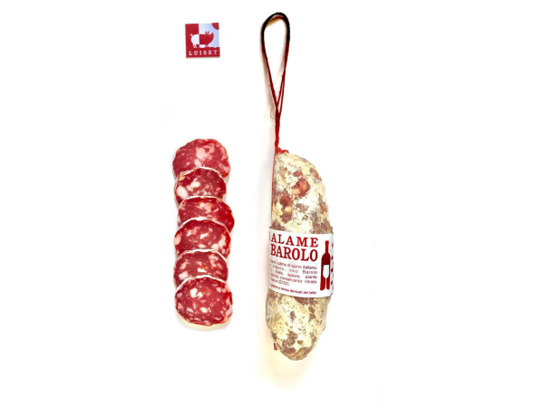 SALAME AL BAROLO 200 GR (foto)