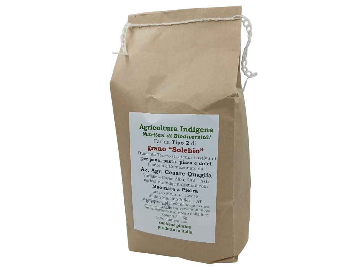 foto 1 FARINA TIPO 2 DI GRANO SOLEHIO 1 KG