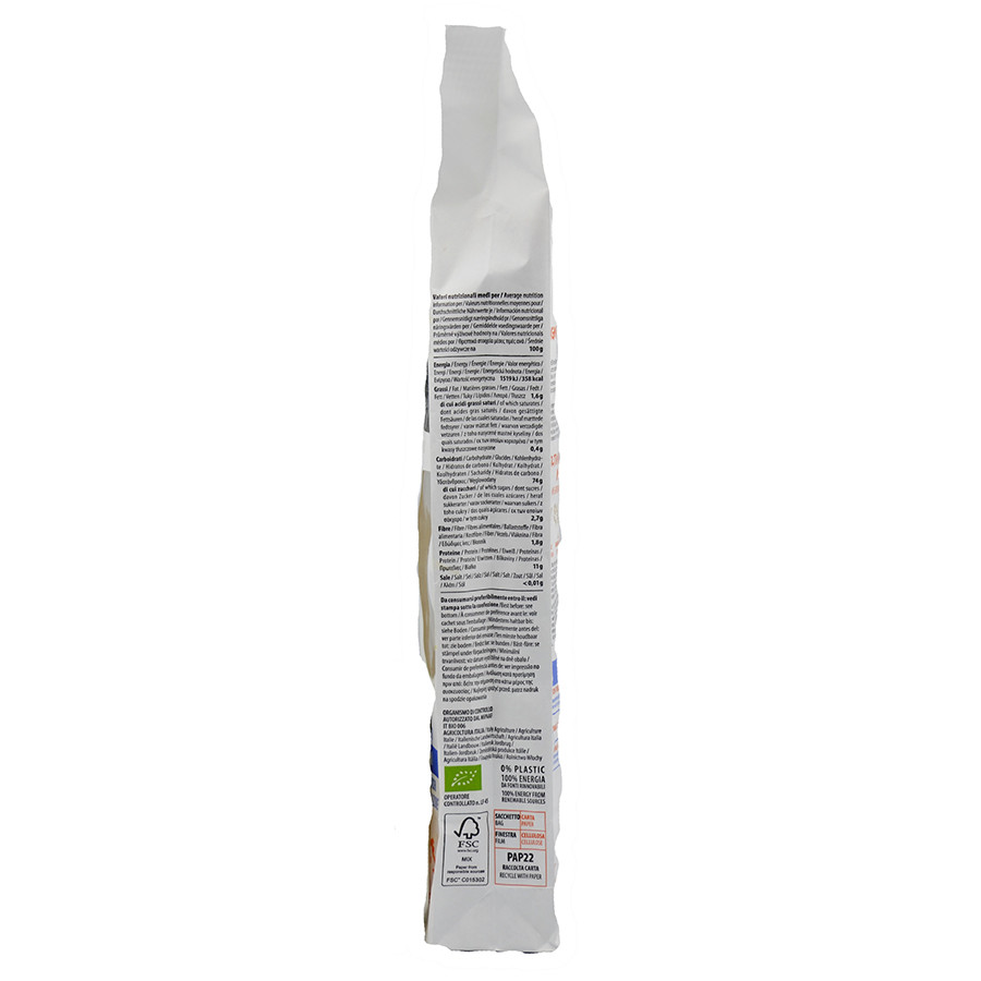 etichetta 2 Spaghetti farina di farro 500 gr. bio
