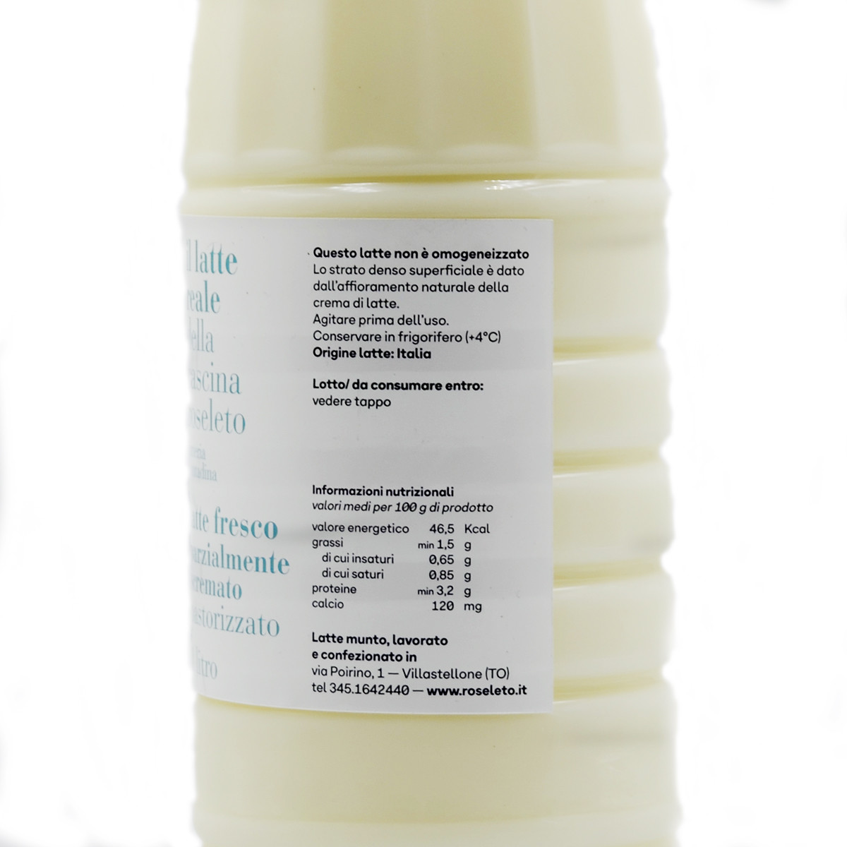 etichetta 1 LATTE FRESCO PARZIALMENTE SCREMATO 1 LITRO