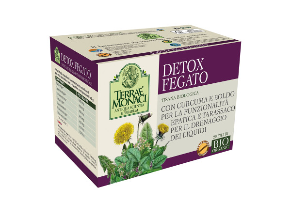 Tisana detox fegato 20 filtri 30 gr bio (foto)