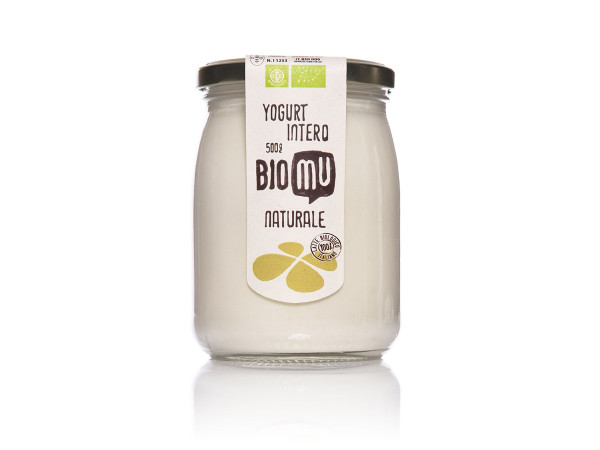 YOGURT BIOMU BIANCO INTERO 500 GR BIO (foto)