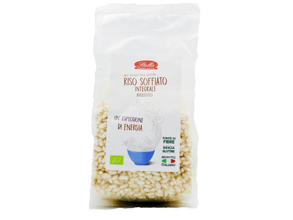 Riso soffiato integrale senza glutine 100 gr bio (foto)