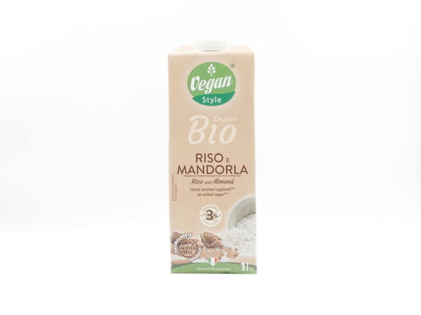 Bevanda vegetale di riso e mandorle 1 lt bio (foto)