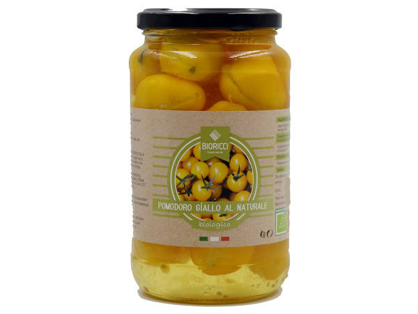 Pomodoro giallo al naturale 550 gr bio (foto)