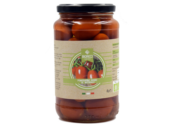 Pomodoro rosso al naturale 550 gr bio (foto)