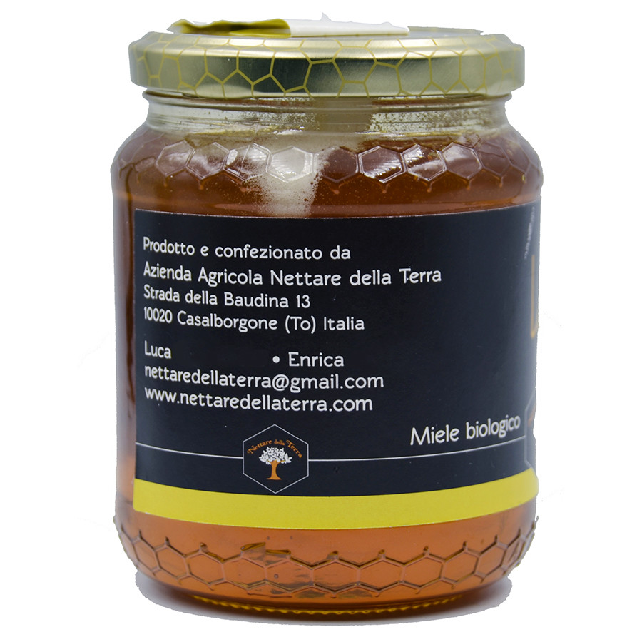 etichetta 2 Miele millefiori 500 gr bio